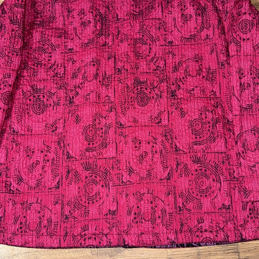 Red Button-Up Jacket - Picture 9 of 9